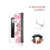 1's Bulsss Lashes Camellia Lashes Indywidualny Blossom Extension Głośność Fałszywy Wentylator Eye Lash Duży kwiat