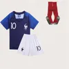 2020 New Children039s Suit Football Uniform Children039s Football Shirt Threepiece Suit Outdoor Sportswear1696823