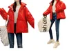 Fashion Windbreaker Thick overcoat Women Winter Coats Long Sleeve Basic Bomber Thin Women's Jacket Female Jackets Outwear