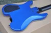 Metallic Blue Headless Electric-gitaar met Floyd Rose, 24 frets, palissander Fretboard, kan als verzoek worden aangepast