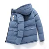 L-8XL Winter Jacket Men Parkas Top Warm Big Size Thicken young Male Heavy Wool Coat High Quality Fleece Cotton-Padded