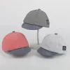 Gorros de bebé para niños recién nacidos verano algodón Casual rayas aleros suaves béisbol accesorios infantiles boina para niño