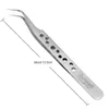 Electronics Industrial Tweezers Anti-static ESD Curved Straight Tip Precision Stainless Steel Forceps Phone Repair Hand Tools