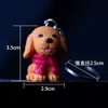 scarve dog figure keychain key rings toy cute new bag hangs will and sandy fashion jewelry drop shipping