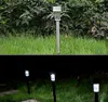 Solar Path Lights, Low Voltage, Wireless LED Solar Pathway Lights for Lawns, Gardens, Yards, Patios Stainless Steel