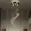 DHL 2020 Royal cristal loft lustre vintage style européen avec GU10 5 lumières pour salon chambre hôtel hall restaurant couloir
