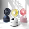 2000mAh Portable Water Spray Mist Fan Electric USB Rechargeable Handheld Mini Fan Gift Electric Personal Fans Party Gift 293284859