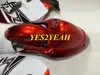 Injektionsfeoking Body Kit för Suzuki Hayabusa GSXR1300 96 99 00 07 GSXR 1300 1996 2000 2007 Vit Orange Fairings Bodywork + Gifts SG46