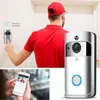 Ny WiFi Video Doorbell 720p HD Trådlös säkerhetskamera med PIR-rörelsedetektering för IOS Android-telefonkontroll