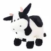 30cm Super mignon vache à lait en peluche belle zodiaque vache timide bétail apaiser poupée créative anniversaire cadeau de noël LA215