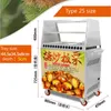 Nut Roasting Machine Cocoa Bean Sunflower Seed Macadamia Peanut Almond Cashew Nuts Baking Machines 220V