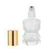 8 ml Mini Essential Oils Metal Roller Ball Glas Parfum Flessen Traveler Lege Roll-on Hervulbare Flessen F2259