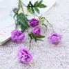 همية قصيرة الجذعية القرنفل (5 رؤساء / قطعة) 21.65 "طول محاكاة Dianthus Deltoides لحضور حفل زفاف الرئيسية الزهور الاصطناعية المزخرفة