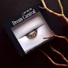 DreamCarnival1989Neo 고딕 반지 여자 웨딩 밴드 황금 색상 꽃 보라색 지르콘 패션 Jewlery 도매 WA11638