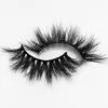 2019 Nieuwste 25 mm Lange 3D Mink Eyelashes Private Label Extensions Dramatische Dikke Mink Wimpers Cruly Free Fluffy Natural False Washes DHL