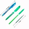 Ny 0.5mm Erasble Pen 1 st påfyllningar Färgglada 8 Färg Creative Teckningsverktyg Studentskrivare Office Stationery