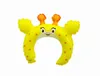 Dessin animé animal bandeau ballon coiffure ballon en aluminium enfant lapin cheveux cerceau jouet petit cadeau décoration de fête adultes et enfants 285h