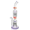 Narguilés Bong Verres Bubbler Fumer Tuyaux D'eau En Verre Bangs D'eau En Verre Plates-formes Pétrolières Dabber Avec Banger 18mm Shisha 45cm De Hauteur