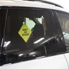 5 pezzi di segnaletica di sicurezza per bambini a bordo per auto, finestrino in vinile con ventosa281o