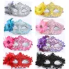 Moda di lusso maschera veneziana con paillettes maschera per donne e ragazze maschera per occhi di volpe sexy per costumi di Natale, feste di Halloween