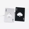 New Stylish Black Beer Bottle Opener Poker Playing Card Ace of Spades Bar Tool Soda Cap Opener Gift Kitchen Gadgets Tools LX58048603061