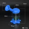Silicone Water Pipes Silicon Bubbler Detachable Glass Bong Recycler Dry Herb Dab Wax Rig Tobacco Smoking Oil Burner Pipes DHL