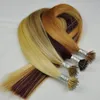 DHL Fedex Color 99J 18p60 613 12 Doppelgezeichnete Seide Gerade Brasilianische Nano Ring Haarverlängerungen 1g Strand 100g Lot Top Qualität