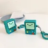 Adventure Time Azul Verde Game Boy Machine Silicone Bluetooth Capa de fone de ouvido sem fio para Apple Airpods 1 2 Pro Protetora Chargi3300280