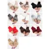 Women Girl Knitted Faux Rabbit Fur Gloves Mittens Winter Arm Length Warmer Outdoor Fingerless Gloves Colorful Christmas Gifts ZZA1329 120PCS