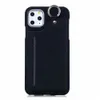 50 pcs Mixed Sale for iPhone 11 Pro X XR XS Max 6 7 8 Plus Back Credit Card Slot and Metal Hang Ring PU PC Phone Case