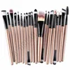 20 pezzi/set set di pennelli per trucco fondotinta in polvere ombretto eyeliner pennello per labbra strumento pennelli per trucco strumenti di bellezza