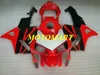 Motorcykel Fairing Kit för Honda CBR600RR CBR 600RR 2003 2004 CBR 600F5 CBR600 03 04 ABS Röd svart Fairings Set + Presenter HM54