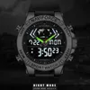 NAVIFORCE Topmerk Herenmode Sporthorloges Heren Leer Waterdicht Quartz Horloge Militair Analoog Digitaal Relogio Masculino245d