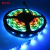 DC5V 32LEDs / м WS2801 Digital LED Strip Light, 32pixels / м 5050 SMD RGB гибкая Pixel TV Tape, 5M / Roll, водонепроницаемый IP65, белый PCB