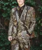 Realtree Camo Wedding Tuxedos för Farm Wedding Camouflage Suit Custom Made Mens Blazers Fashion Groom Wear 3 Piece Jacket Pants Ve2894