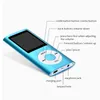 MP3 MP4 Player Slim 4TH 1.8"LCD Video Radio FM Player Support 4GB 8GB 16GB 32GB Micro SD TF Card Mp4 Video Photo Viewer eBook