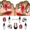 1 stks Nail Stickers Sexy Lippen Cool Meisje Water Decals Wraps Cartoon Sliders voor Nail Decoratie Manicure Kleurrijke Tip