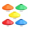50шт многоцветные футбольные тренировочные диски конусы маркерные диски для подготовки к футболу футбольный мяч катание на коньках Спорт на открытом воздухе Кросс скорость обучения