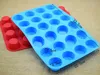 DIY silicone cupcake Mold 24 cups creative cake Mould non-stick 4 colors cupcake modelling tools
