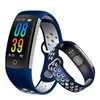 Q6 Fitness Tracker Smart Armband Hr Blood Oxygen Monitor Smart Watch Blodtryck Vattentät IP68 Smart Armbandsur för Android iPhone