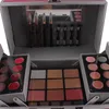 Ensemble de Palettes de maquillage, fard à paupières mat scintillant, poudre pour le visage, rouge à lèvres, Kit de maquillage professionnel, bronzant, fard à joues, 2227707