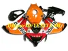 Kit de carénage de moto pour Honda CBR1000RR 08 09 10 11 CBR 1000RR 2008 2009 2011 CBR1000 ABS Ensemble de carénages rouge orange + Cadeaux HM51