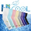 Hicool Bras Manches Protection Solaire UV Protecteur Sports D'été Cyclisme Cool En Plein Air De Refroidissement Bras Manches Manchettes 60 pcs OOA1874