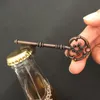 Ouvre-bouteille de bière en forme de clé rétro clé en cuivre antique ouvre-bouteille de bière cadeau de mariage créatif outil de barre de fête