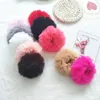 Mignon élastique bandes de cheveux filles artificielle fausse fourrure en caoutchouc élastique anneau corde moelleux cravate cheveux accessoires fourrure chouchou bandeau