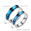 Mode 4mm 6mm Anneaux En Acier Inoxydable Haute Poli Foever Amour Bande Anneau Bagues Hommes Femmes Couple Bijoux