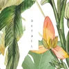 Пользовательские Mural Обои 3D тропических растений Цветы и птицы Роспись стен Гостиная Спальня Вход Фоновая папела De Parede