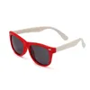 Yaz Marka Beachblac Moda Çocuklar için Güneş Gözlüğü UV Koruma Açık Spor Vintage Güneş Gözlükleri Retro Gözlük 18 Renkler