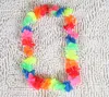 1000 stks Hawaiian Flower Leis Garland Ketting Bloemen Fancy Dress Party Hawaii Beach Fun Wedding Party Cadeau-decratie SN615