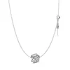 2020 Дамы Лайвли Очаровательная Neckless Crystal Star Moon Double розовое золото ожерелье Jewellery способа Алмазные цепи завод Цена Бесплатная доставка